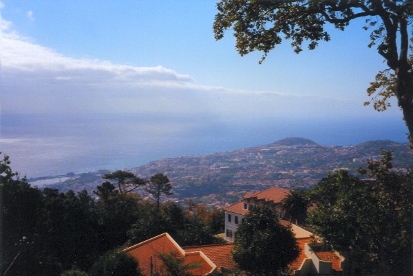 View of Funchal from Monte