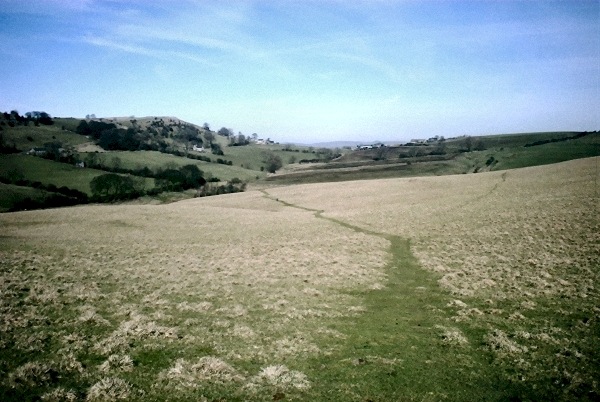 Wetton Hill down to Back of Ecton