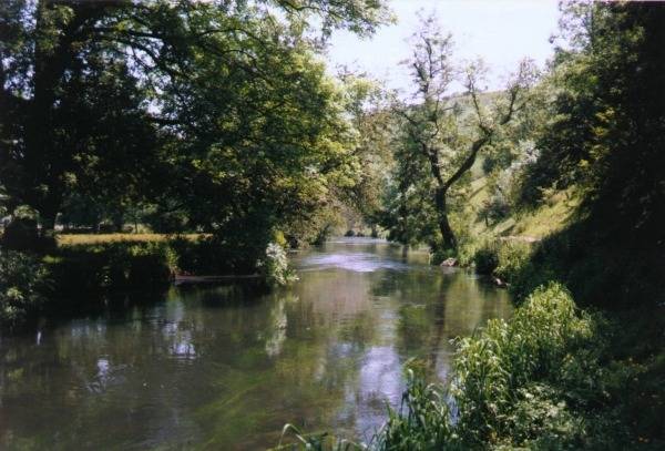 River Wye near Ashord in the Water