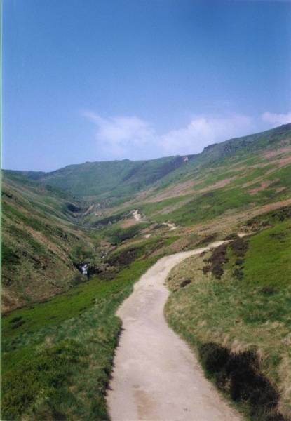 View of Grindsbrook Clough at Edale