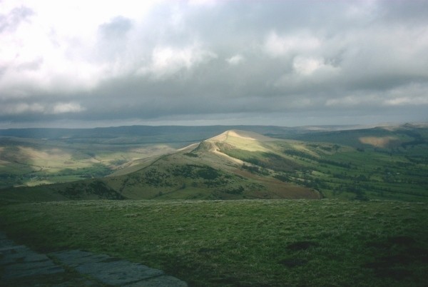 View from top of Mam Tor